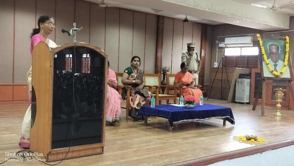 Drug Awareness Program at Meenatchi College