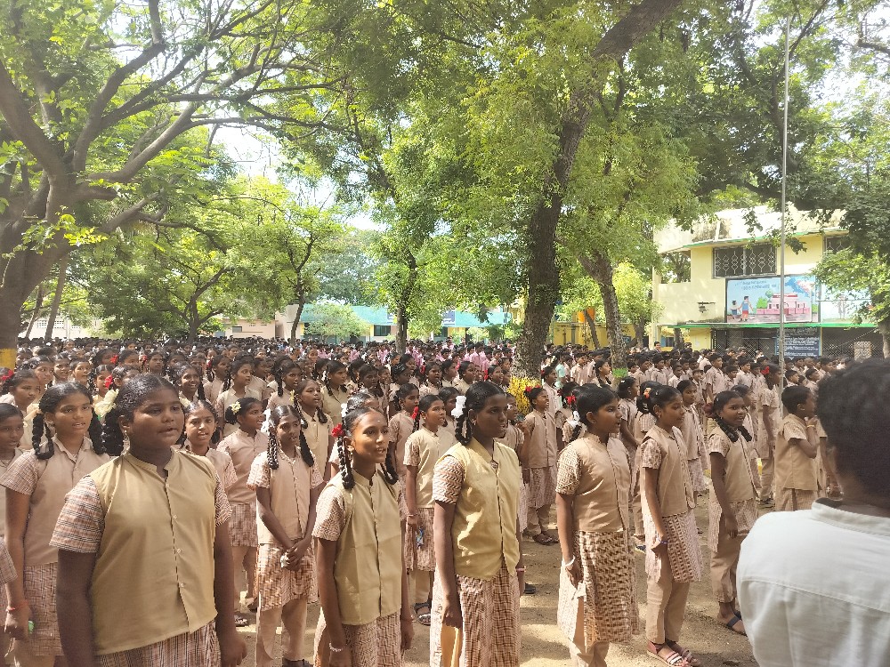 Drug Awareness Program at Peerkankarai Hr Sec School